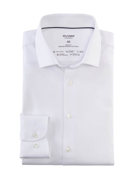 Camicia da ufficio OLYMP Level Five 24/Seven body fit