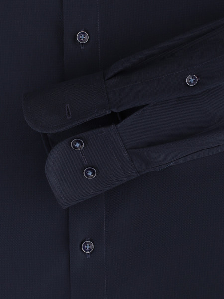 CASAMODA Comfort Fit Camicia Blu scuro Kent Struktur - Vista 2