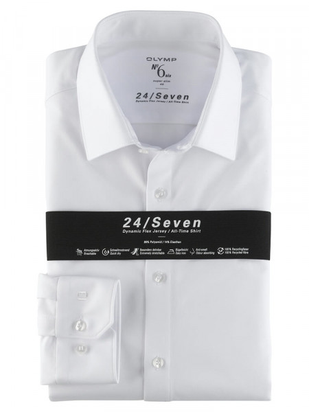 Camicia in jersey OLYMP No. Six 24/Seven super slim