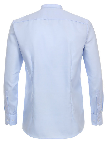 VENTI Regular Fit Camicia Azzurro Stehkragen Popeline