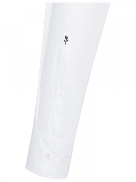 SEIDENSTICKER Regular Fit Camicia Bianco Haifisch Oxford - Vista 1