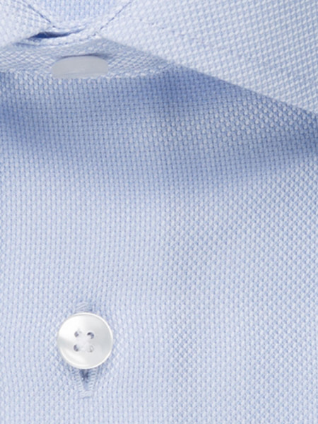 SEIDENSTICKER Tailored Fit Camicia Azzurro Business Kent Struktur - Vista 3