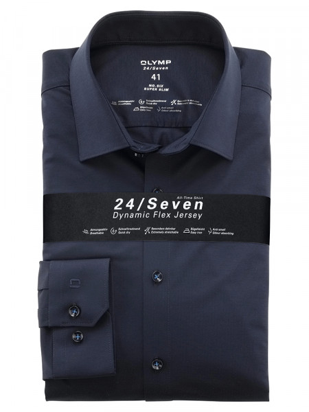 Camicia in jersey OLYMP No. Six 24/Seven super slim