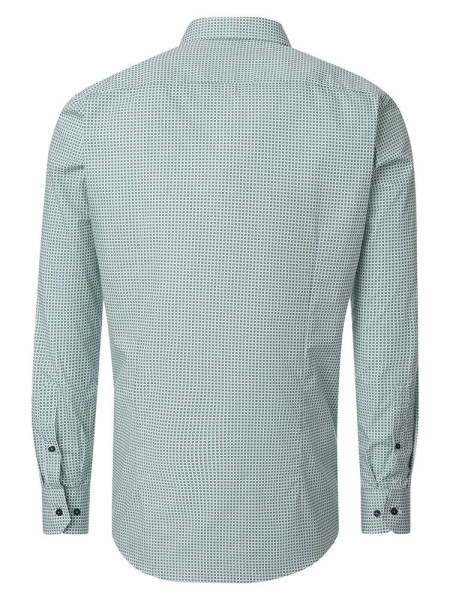 VENTI Regular Fit Camicia Verde Kent Popeline