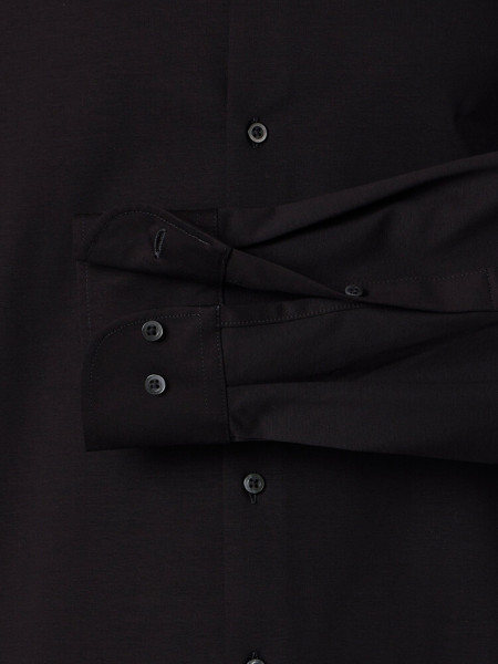 VENTI Comfort Fit Camicia Nero Kent Jersey - Vista 2