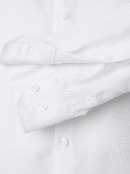 VENTI Regular Fit Camicia Bianco Button-Down Fein Oxford - Vista 2