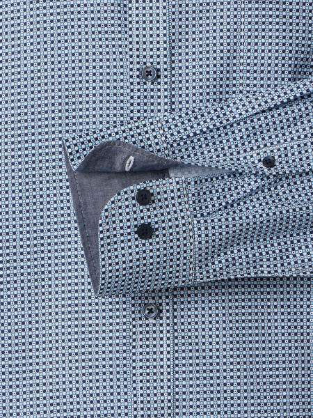 CASAMODA Comfort Fit Camicia Azzurro Kent Easy Care  - Vista 2