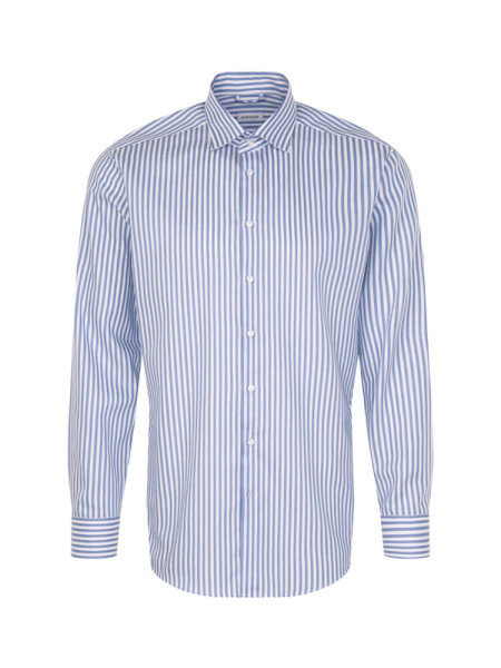 SEIDENSTICKER Regular Fit Camicia Azzurro New Kent Struktur