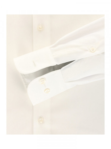 CASAMODA Regular Fit Camicia Beige chiaro Kent Popeline - Vista 2