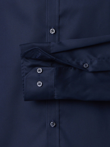 VENTI Slim Fit Camicia Marino Kent Popeline - Vista 2