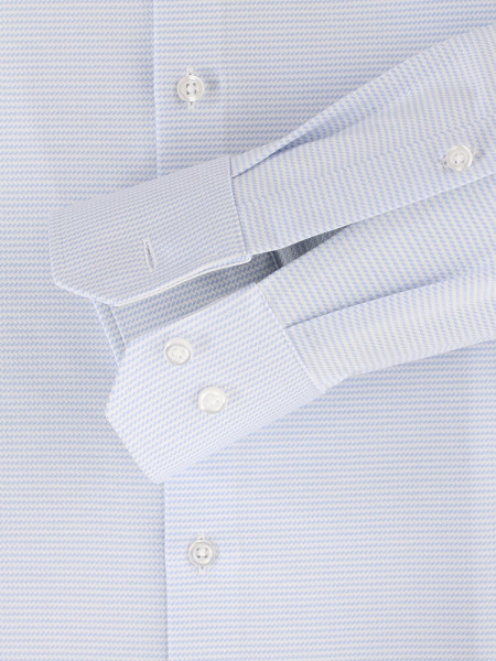 VENTI Regular Fit Camicia Azzurro Kent Jersey - Vista 2