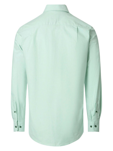 REDMOND Regular Fit Camicia Verde Button-Down Fein Oxford