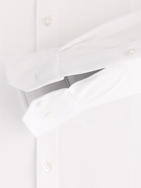 VENTI Slim Fit Camicia Bianco Kent Jersey - Vista 2