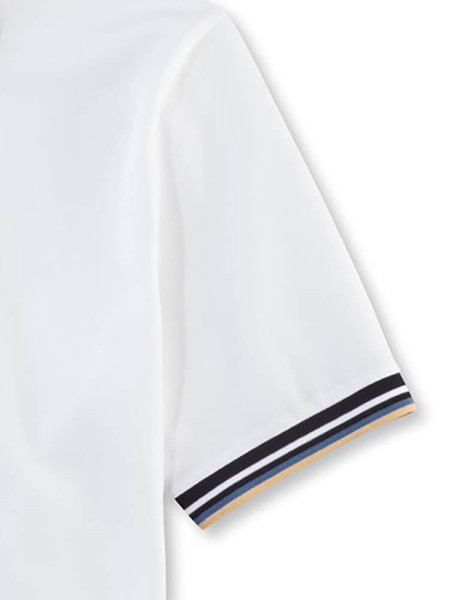 OLYMP Polo Bianco Piqué - Vista 1