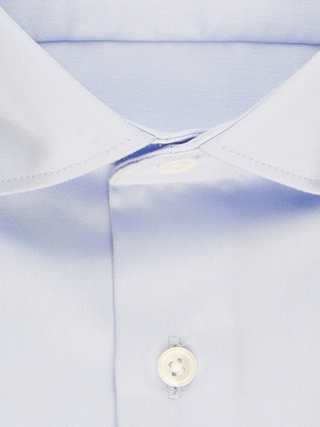 SEIDENSTICKER Slim Fit Camicia Azzurro New Kent Satin  - Vista 1
