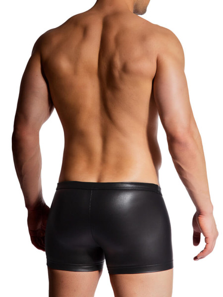 MANSTORE Regular Fit Nero Microfaser