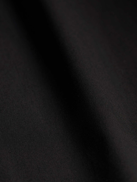 ARTIGIANO Slim Fit Camicia Nero Haifisch Uni Stretch