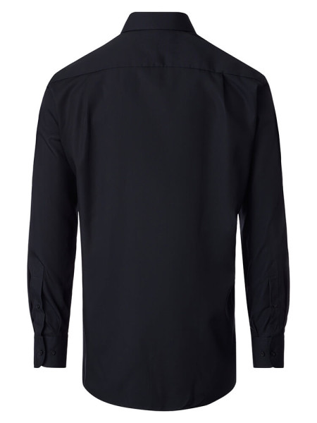 VENTI Comfort Fit Camicia Nero Kent Twill