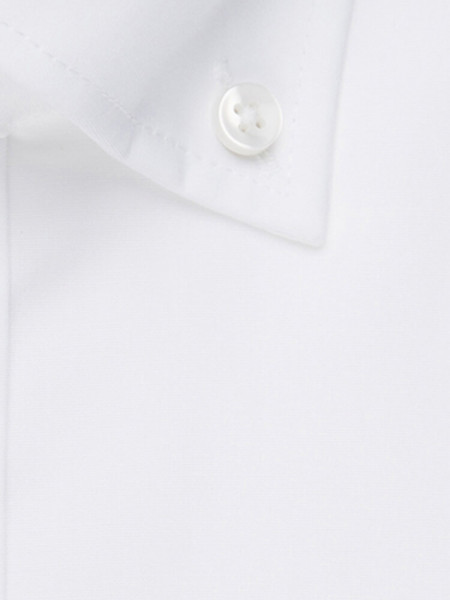 SEIDENSTICKER Regular Fit Camicia Bianco Button-Down Popeline - Vista 3