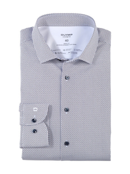 Camicia da ufficio OLYMP Level Five 24/Seven body fit