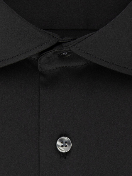 SEIDENSTICKER Regular Fit Camicia Nero New Kent Performance Shirt - Vista 2