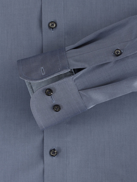 CASAMODA Regular Fit Camicia Blu medio Kent Easy Care  - Vista 2