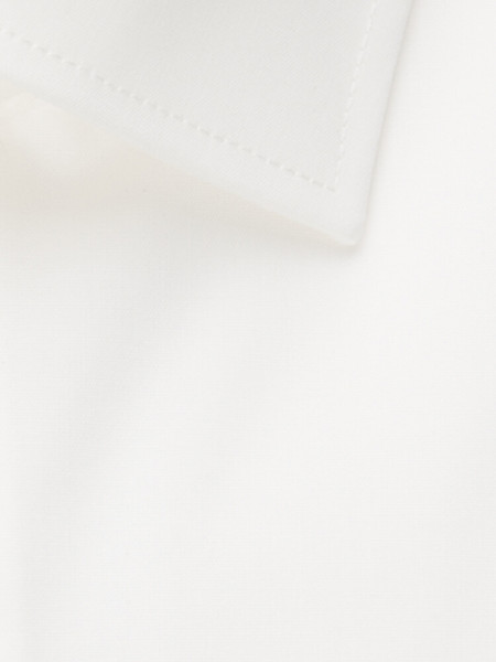 SEIDENSTICKER Slim Fit Camicia Beige chiaro Business Kent Popeline - Vista 3