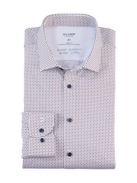 Camicia in jersey OLYMP Level Five 24/Seven body fit