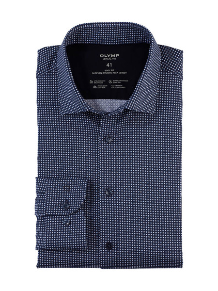 Camicia in jersey OLYMP Level Five 24/Seven body fit