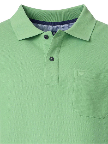 REDMOND Polo Verde chiaro Piqué - Vista 1