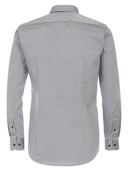 VENTI Slim Fit Camicia Grigio Kent Easy Care