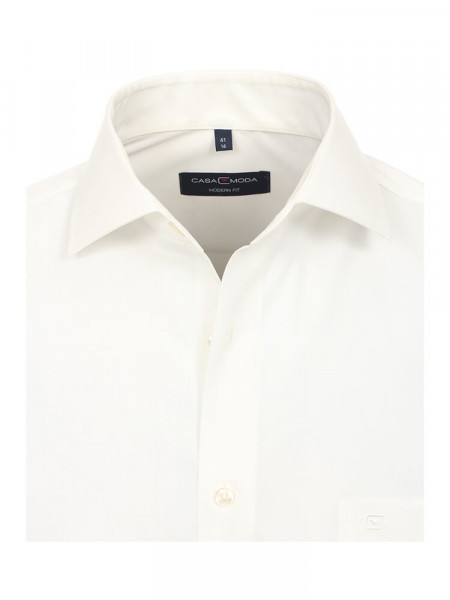 CASAMODA Regular Fit Camicia Beige chiaro Kent Popeline - Vista 1