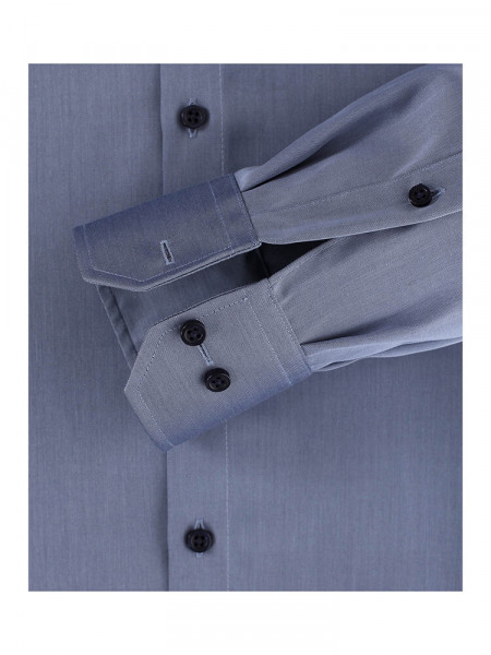 VENTI Regular Fit Camicia Blu scuro Kent Twill - Vista 2