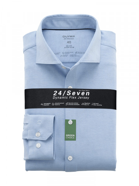 Camicia in jersey OLYMP No. Six 24/Seven super slim