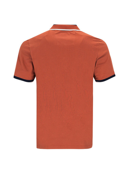 TOM RIPLEY Polo Arancione Extrafeine Qualität