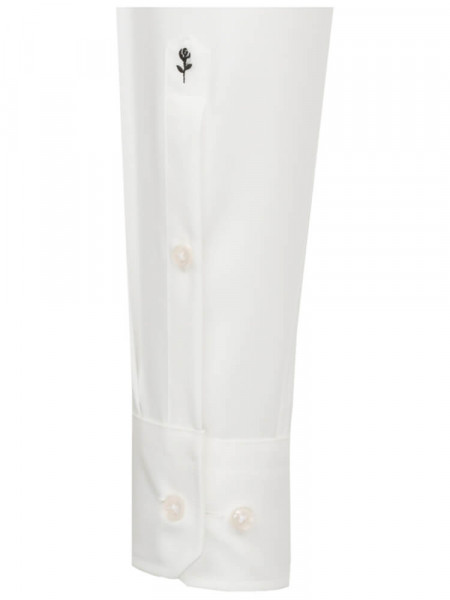 SEIDENSTICKER Regular Fit Camicia Beige chiaro Business Kent Popeline - Vista 1