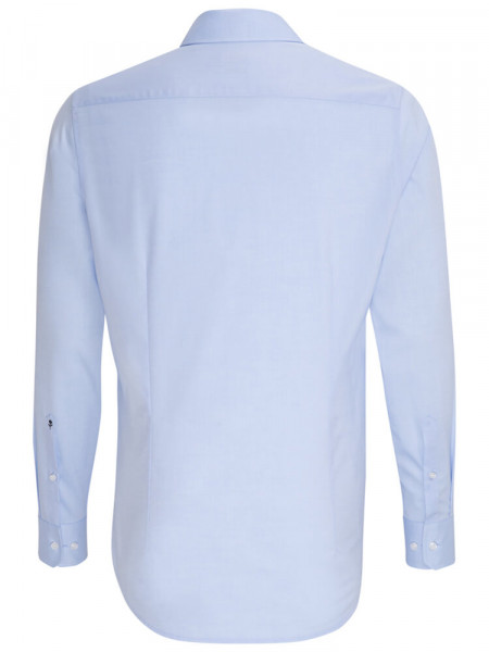 SEIDENSTICKER Slim Fit Camicia Azzurro Business Kent Chambray