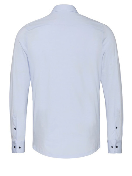 PURE Extra Slim Fit Camicia Azzurro Haifisch Jersey