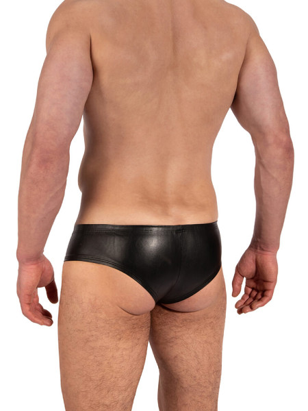 MANSTORE Regular Fit Nero Microfaser