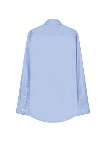 SEIDENSTICKER Regular Fit Camicia Azzurro Business Kent Twill