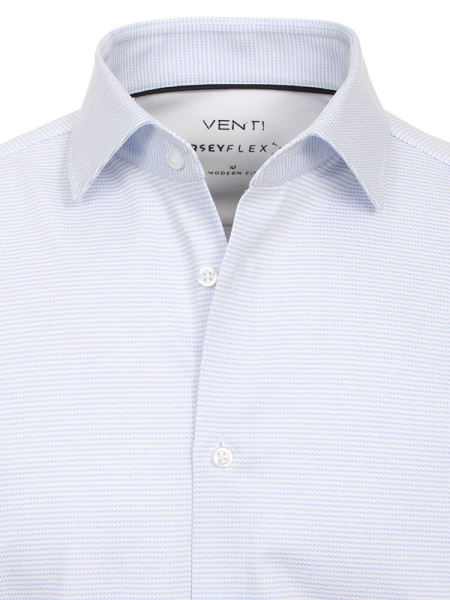 VENTI Regular Fit Camicia Azzurro Kent Jersey - Vista 1