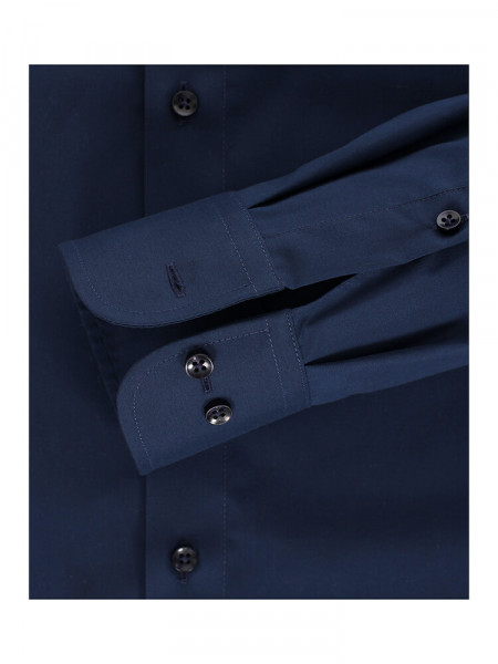 CASAMODA Regular Fit Camicia Marino Kent Popeline - Vista 2