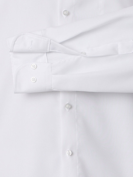 VENTI Comfort Fit Camicia Bianco Button-Down Fein Oxford - Vista 2