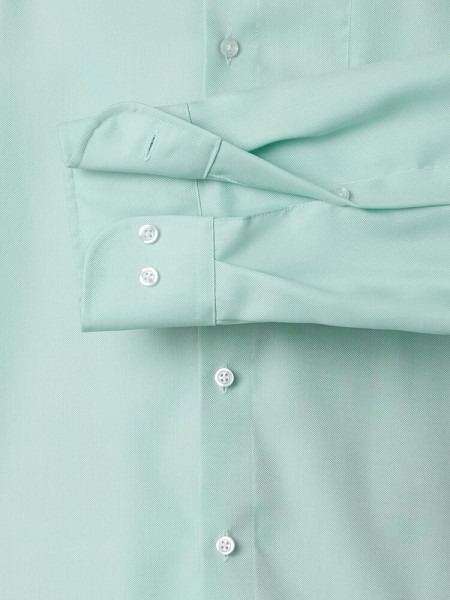VENTI Comfort Fit Camicia Verde Button-Down Fein Oxford - Vista 2