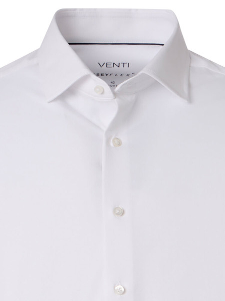 VENTI Comfort Fit Camicia Bianco Kent Jersey - Vista 1
