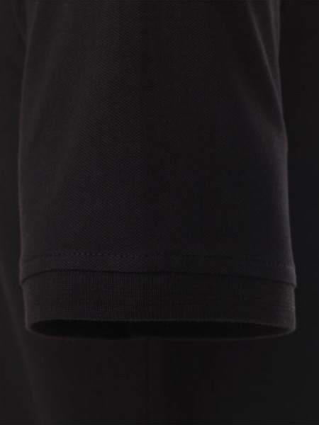 CASAMODA Polo Nero Piqué - Vista 2