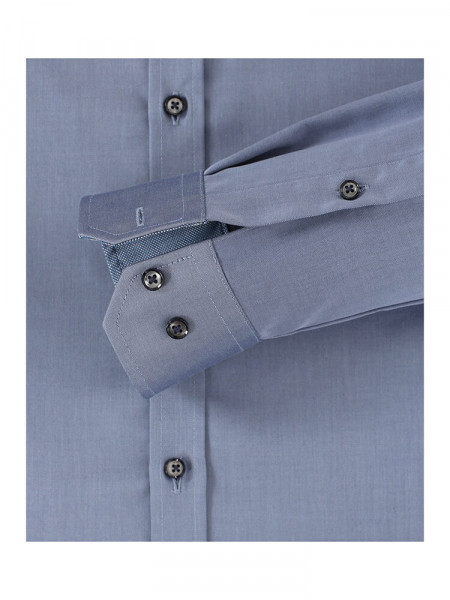 VENTI Slim Fit Camicia Blu scuro Kent Twill - Vista 2