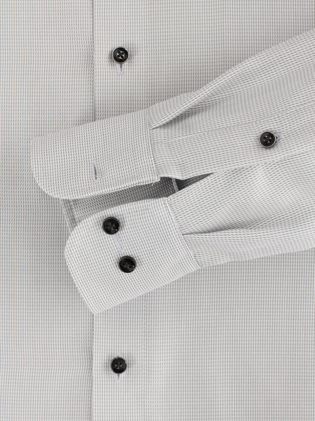 CASAMODA Comfort Fit Camicia Grigio chiaro Kent Struktur - Vista 2