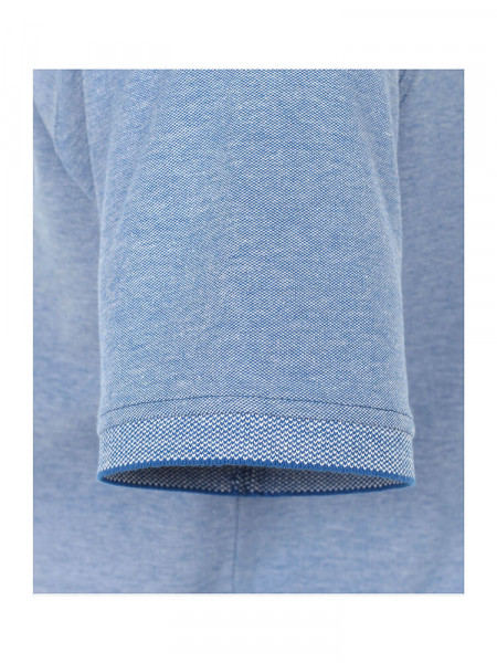 CASAMODA Polo Blu medio Extrafeine Qualität - Vista 2