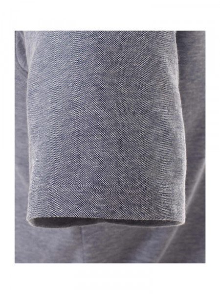 CASAMODA Polo Blu fumo Piqué - Vista 2